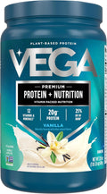 Vega Protein + Nutrition Vanilla - 20g Plant-Based Protein (18
