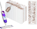 18 Pack Disposable Mop Pads Refills for PowerMop Wood Mop - Strong