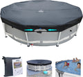 12 Ft Pool Cover for Above Ground Pools - Quick Install, Waterproof
