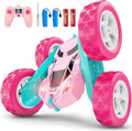 Pink Remote Control Car for Girls - 4WD Stunt Car Fun