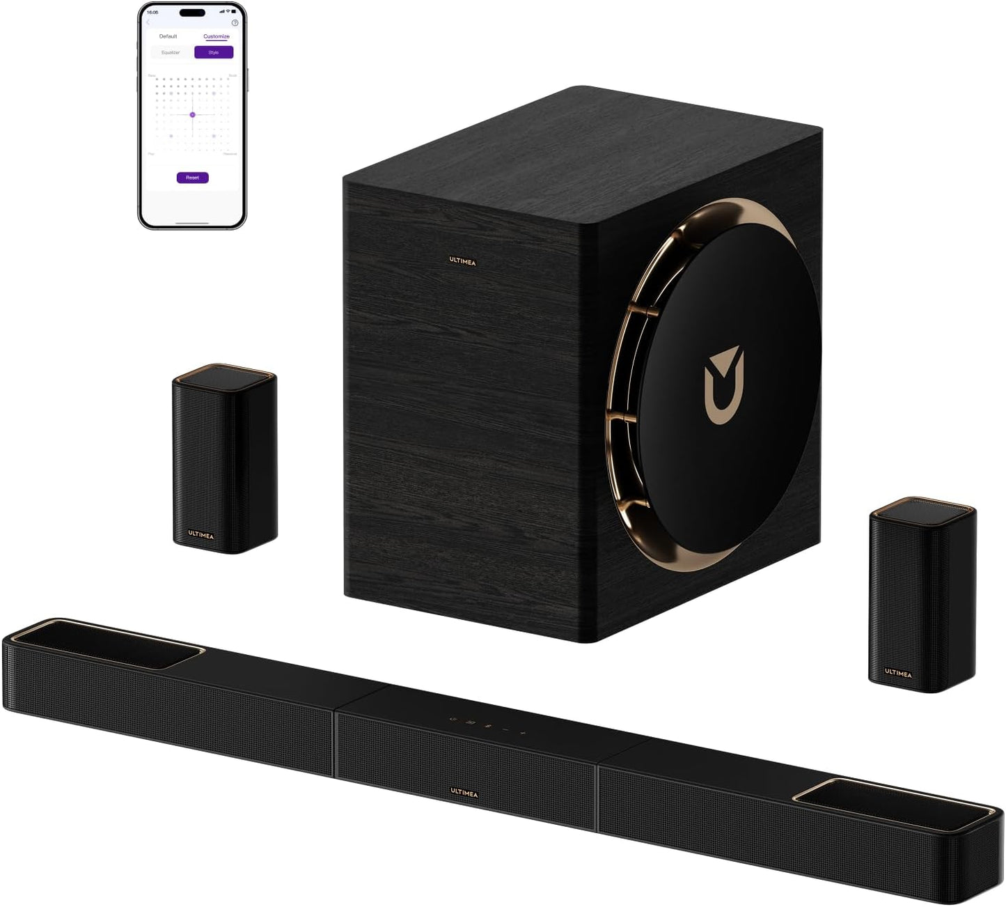 ULTIMEA Skywave X70 Wireless Surround Sound System for TV