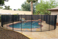VINGLI Pool Fence 4ft x 48ft In-Ground Pool Safety Fence - Child & Pet