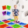 edusense Sensory Floor Mats for Kids - Colorful Liquid Tiles