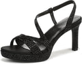 Naturalizer Abby Heeled Sandal - Comfortable Dressy Platform Heel