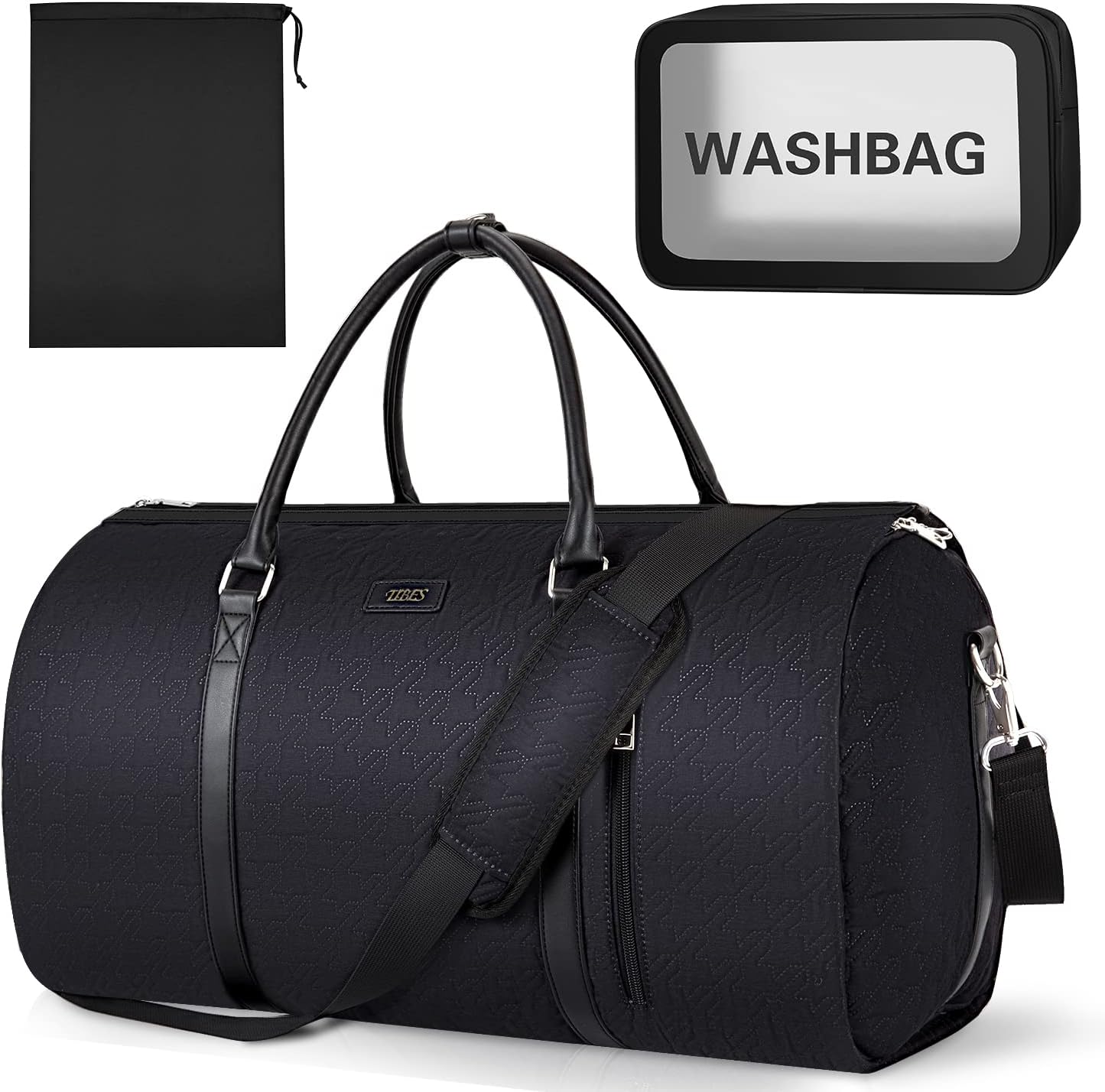 Convertible Garment Bag for Travel - Large 2 in 1 Duffel Bag