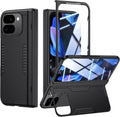 Google Pixel-9-Pro Fold Case Slim Hinge Stand Case with Screen