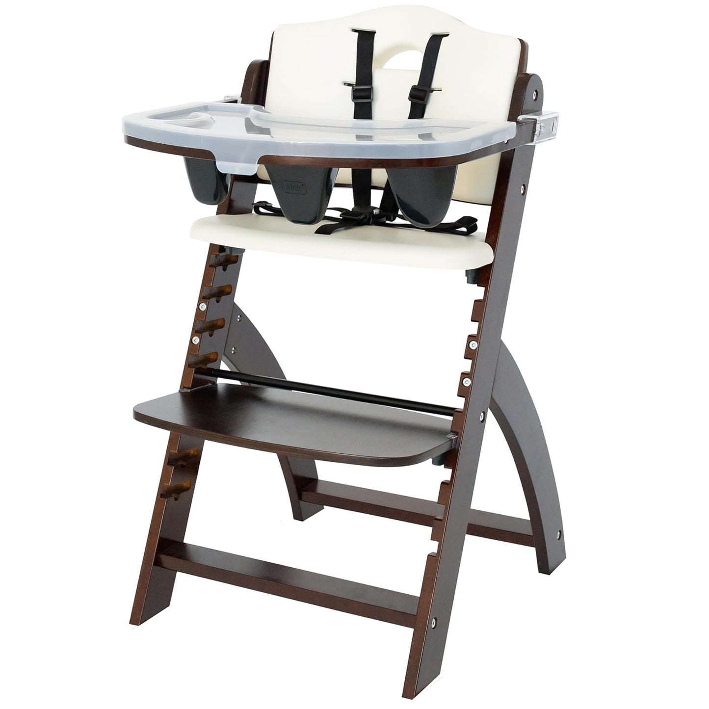 Abiie Beyond Junior Wooden High Chair - Adjustable & Convertible