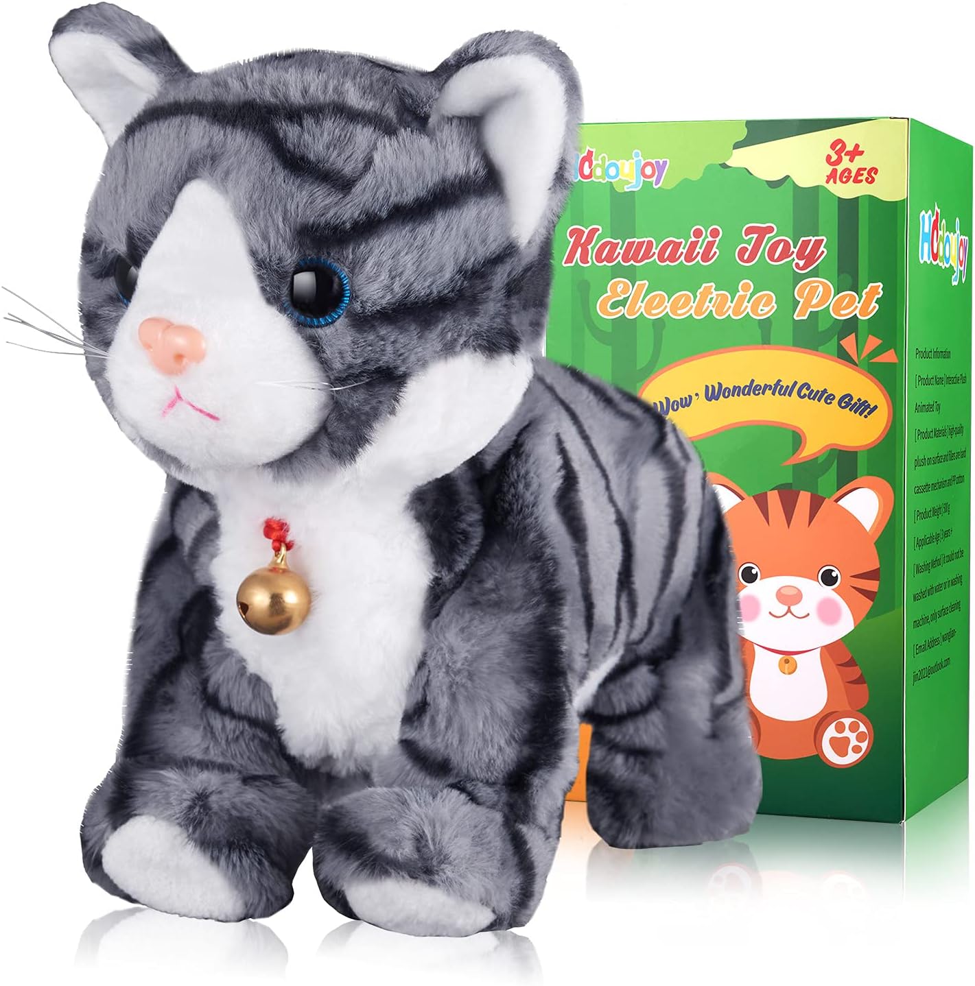 Interactive Robotic Cat Toy: Touch-Controlled Fun!