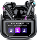 Wireless Earbuds Bluetooth 5.4 with ANC and Touch Screen - 48H Play