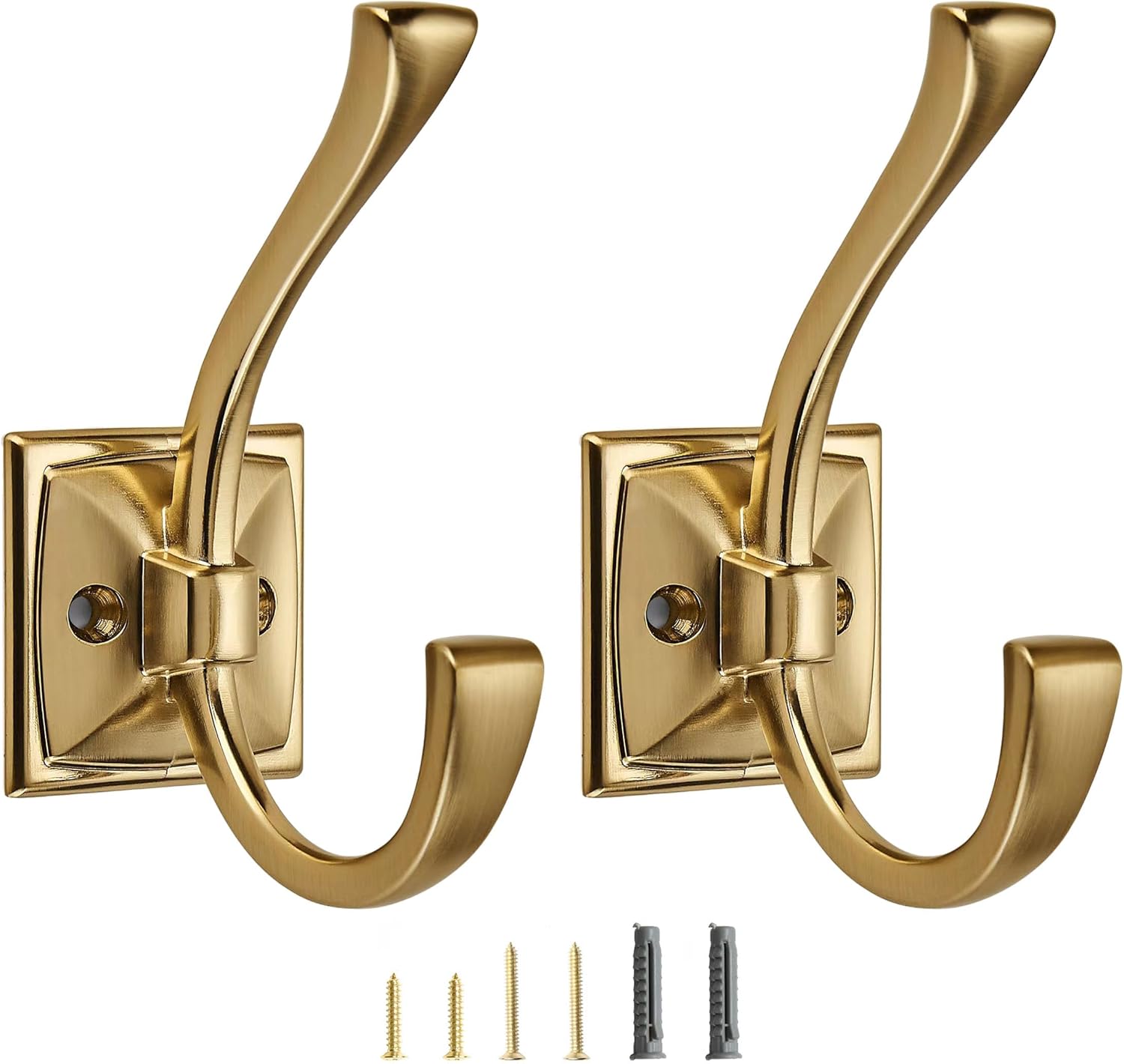 10 Pack Decorative Heavy Duty Towel Hooks for Stylish Storage