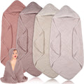 Peryiter Muslin Hooded Baby Towels - Soft & Absorbent Gift Set
