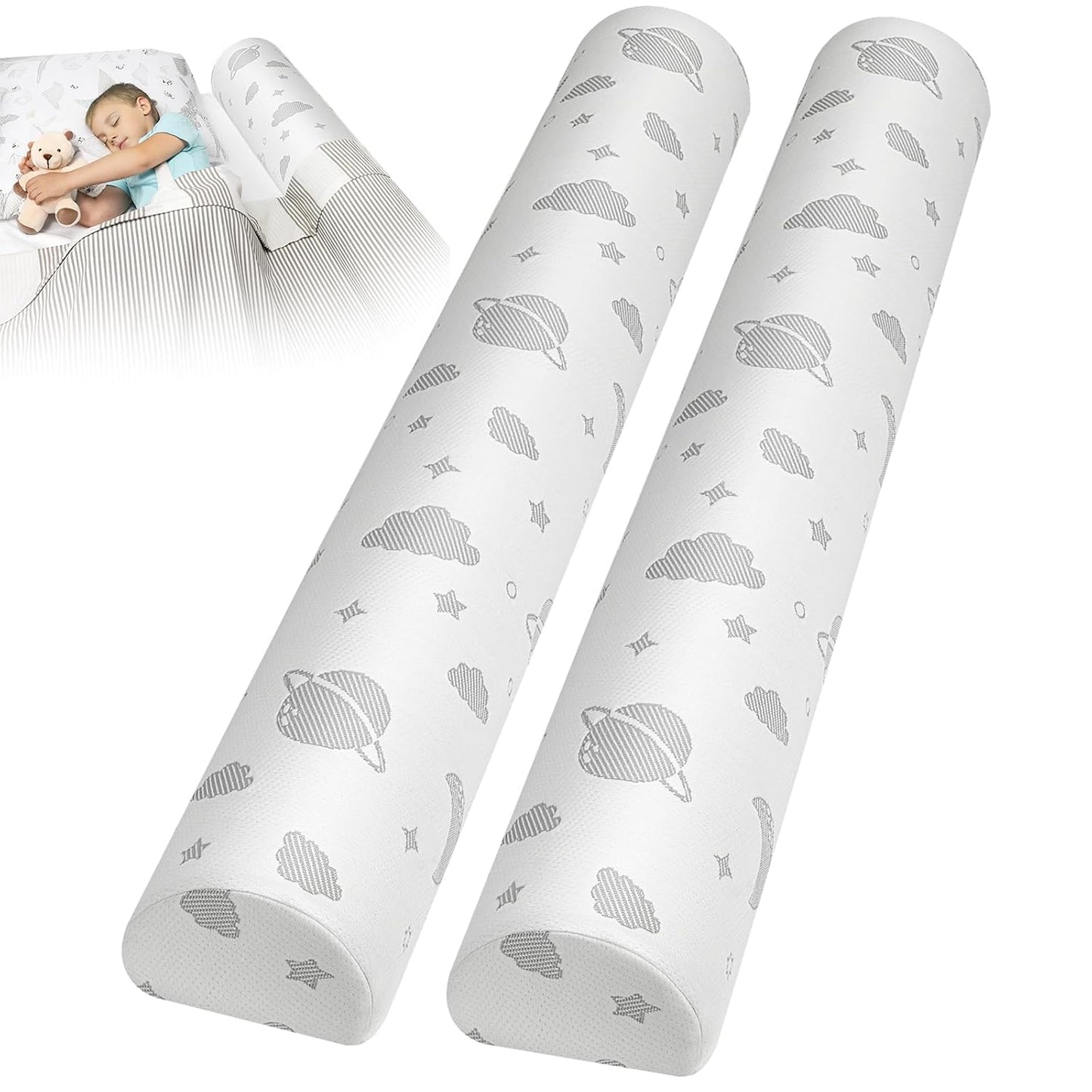 Lilian&Gema Bed Bumper for Toddlers - Safe Sleep Solution