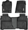 YITAMOTOR Floor Mats Compatible with Chevy Silverado/Sierra Crew Cab