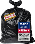 9596 Gallon Heavy Duty Trash Bags 30 Count - Extra-Large Durable Can