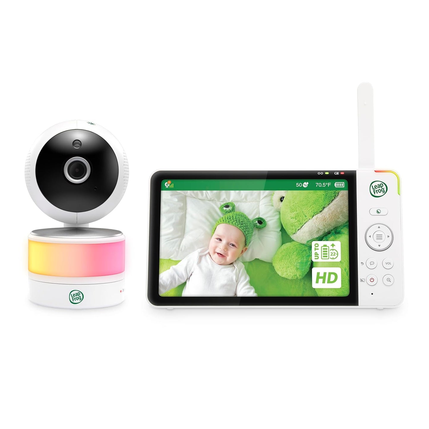 LeapFrog Color Night Vision Video Baby Monitor with 7in Display