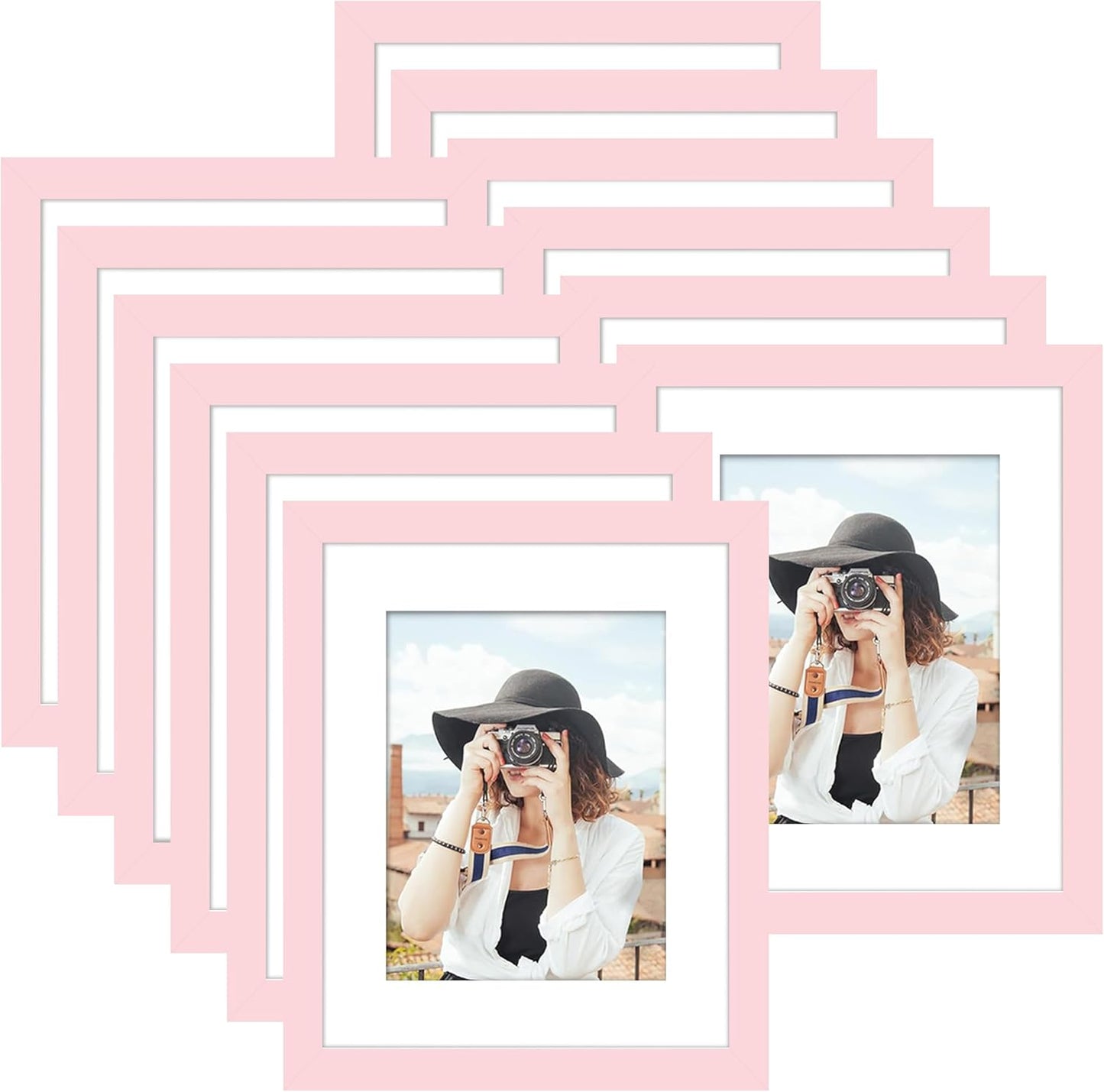 Picrit 12x16 Picture Frame Set of 12 for Wall Display