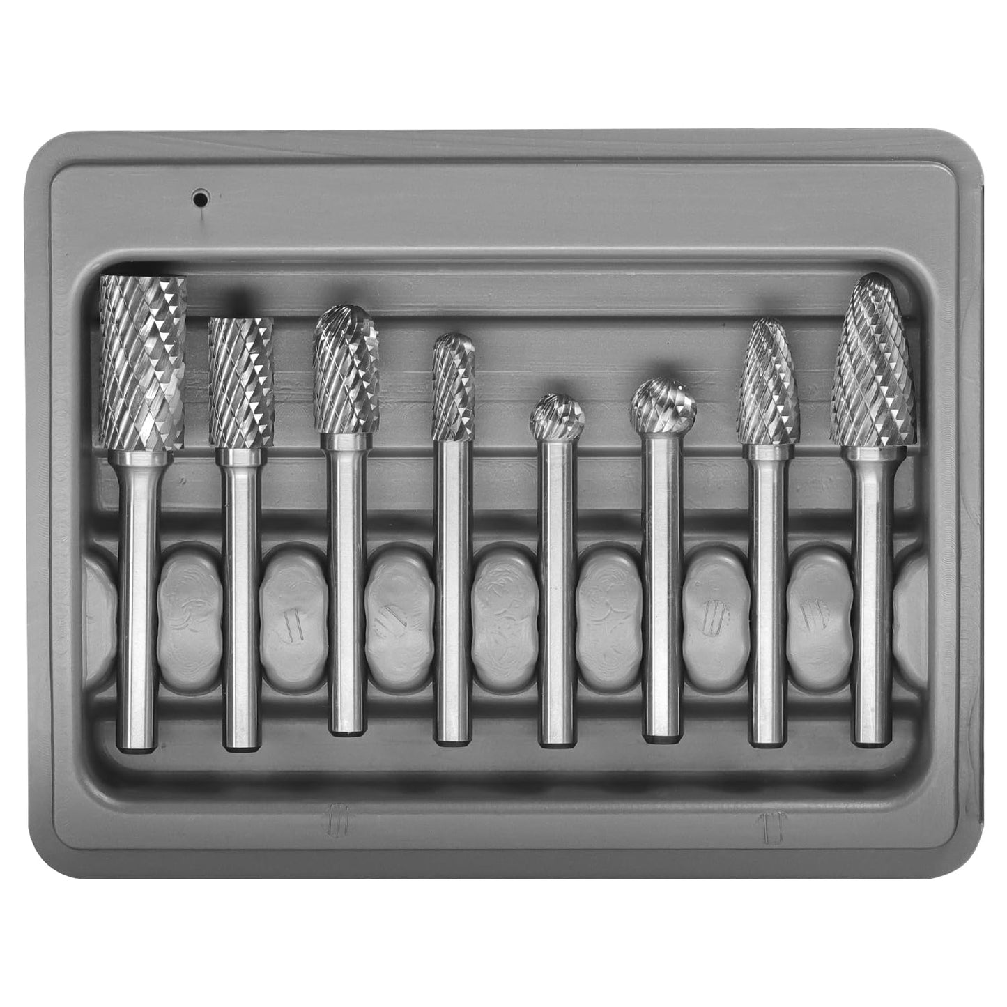 Carbide Burr Set 8pcs for Metal Wood Carving and Engraving