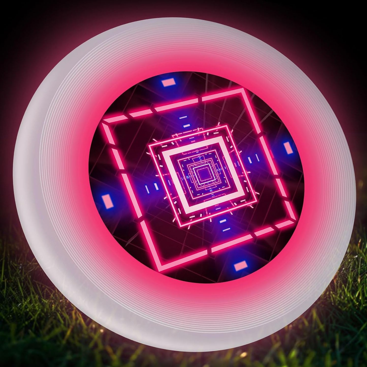 ZhaoJum RGB LED Flying Disc: Illuminating Fun!