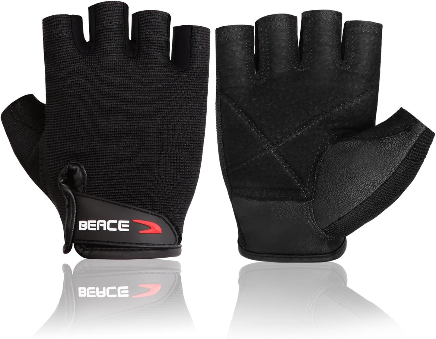 BEACE Anti-Slip Gym Gloves for Strong Workouts