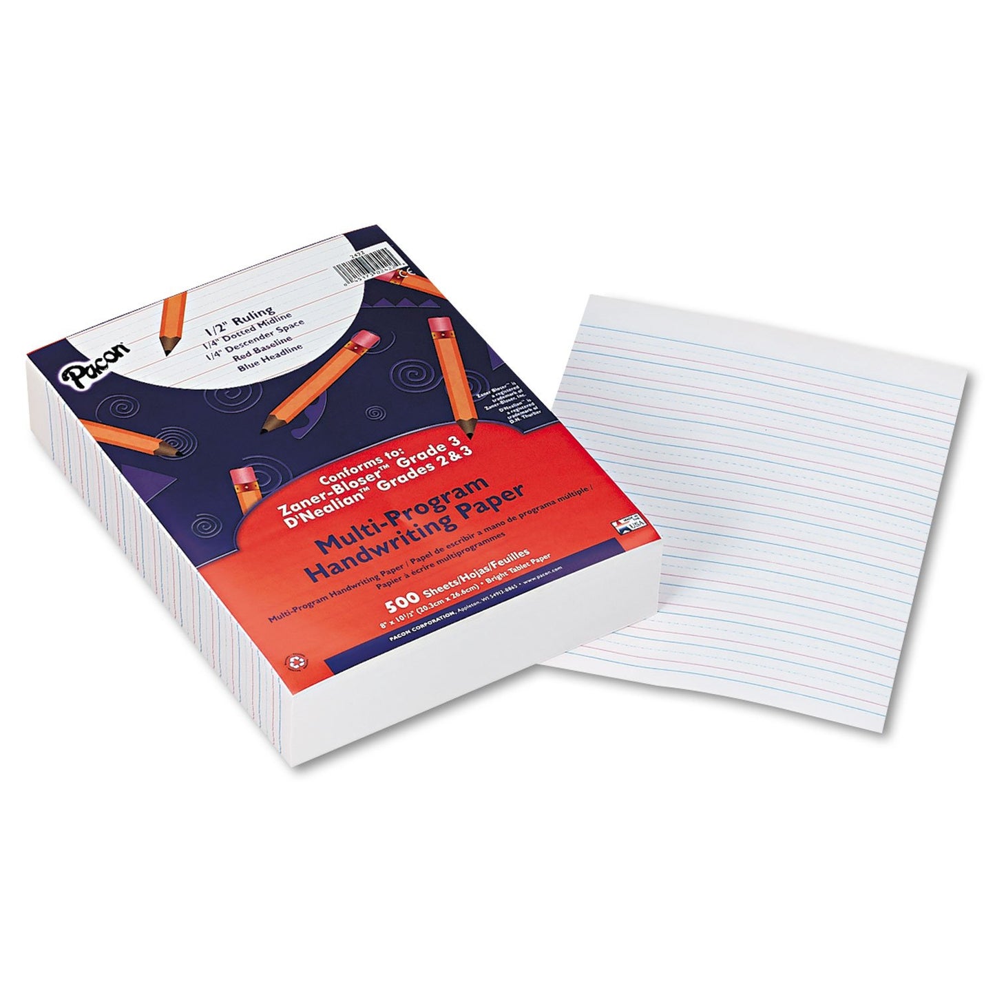 Pacon 2422 Handwriting Paper - Neat & Organized Writing!