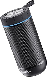 Comiso X26 Bluetooth Outdoor Speaker with Punchy Bass & 24H Playtime