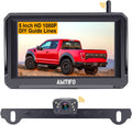 Wireless Backup Camera 5 in HD 1080P Split Screen Monitor - Clear
