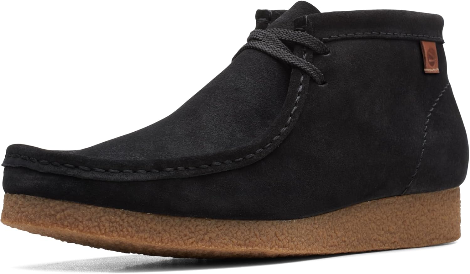 Clarks Men's Shacre Boot Ankle - Premium Black Suede Style