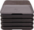 Step Adjustable High Step Aerobic Platform with 4 Risers - Compact