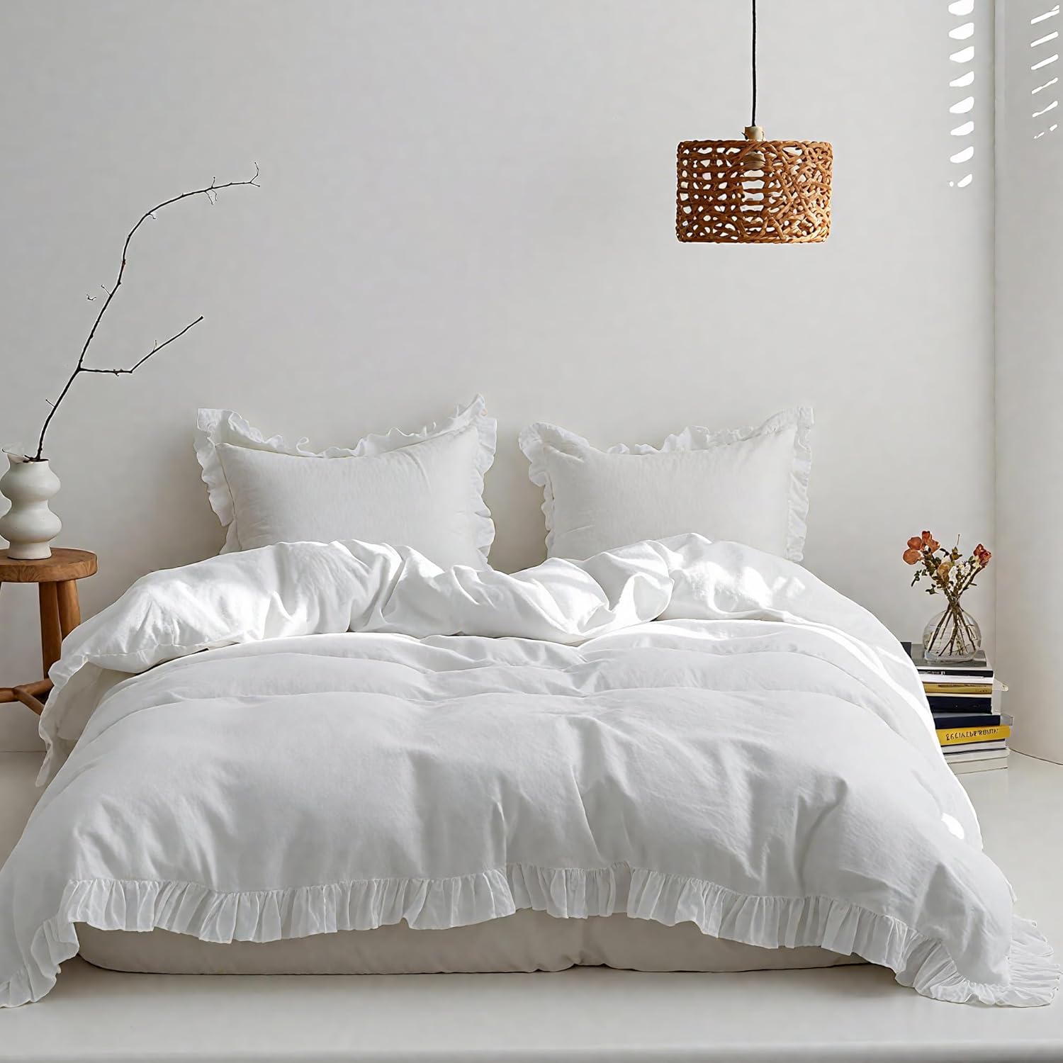 Luxurious Linen Duvet Cover Set for Elegant Bedroom Decor
