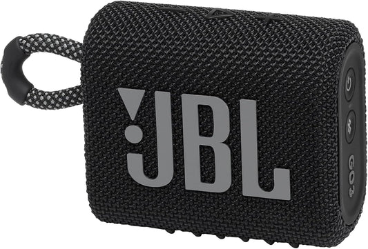 JBL Go 3 - Mini Bluetooth Speaker: Big Audio, Waterproof, 5H Playtime