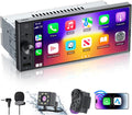 6.9ft Single DIN Car Radio with Apple CarPlay & Android Auto - Smart