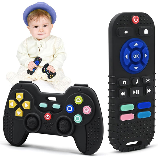 Sensory Teether Toys for Babies 3-12 Months by AiTuiTui