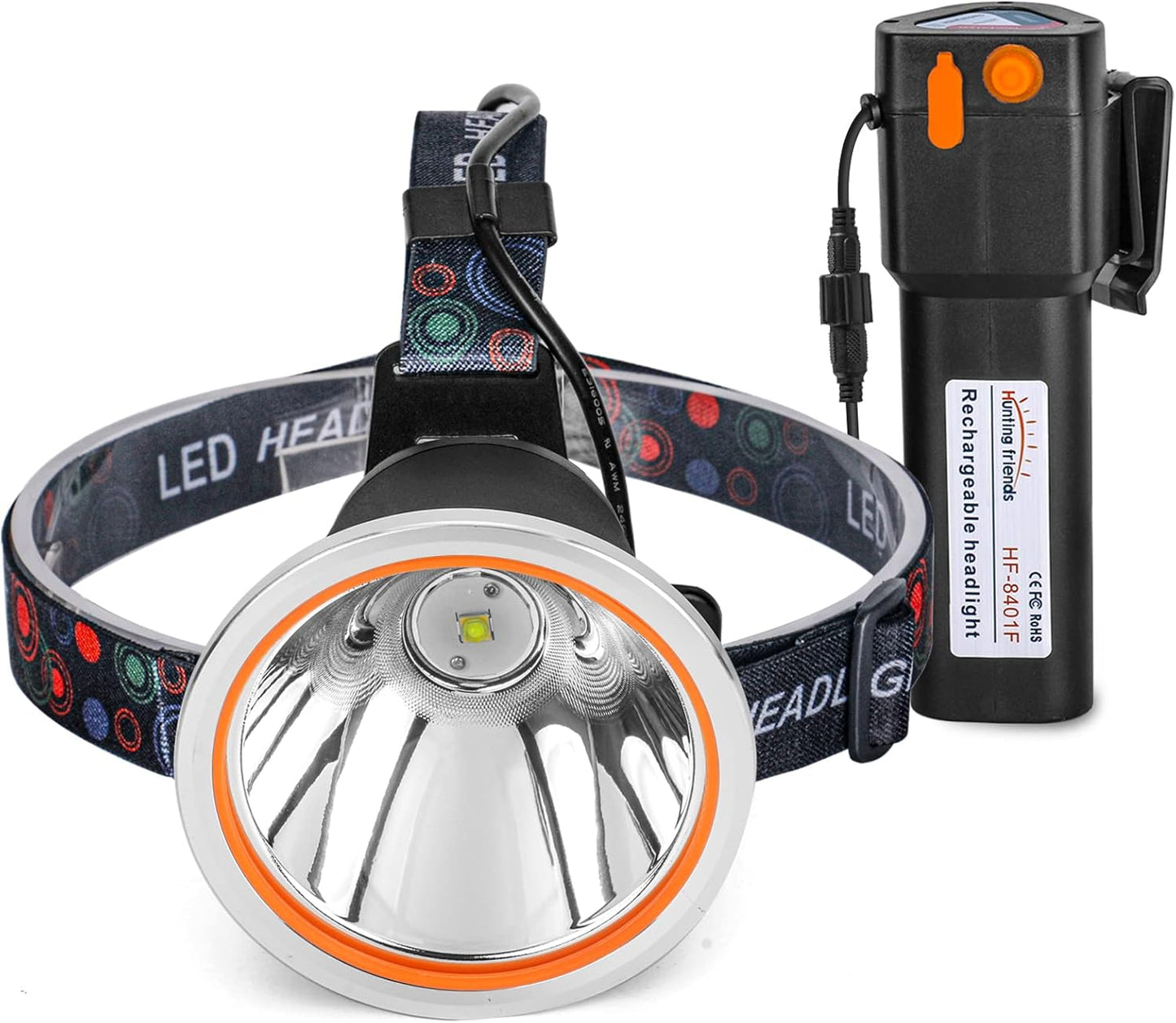 High Power Rechargeable Coon Hunting Lights for Outdoor Use