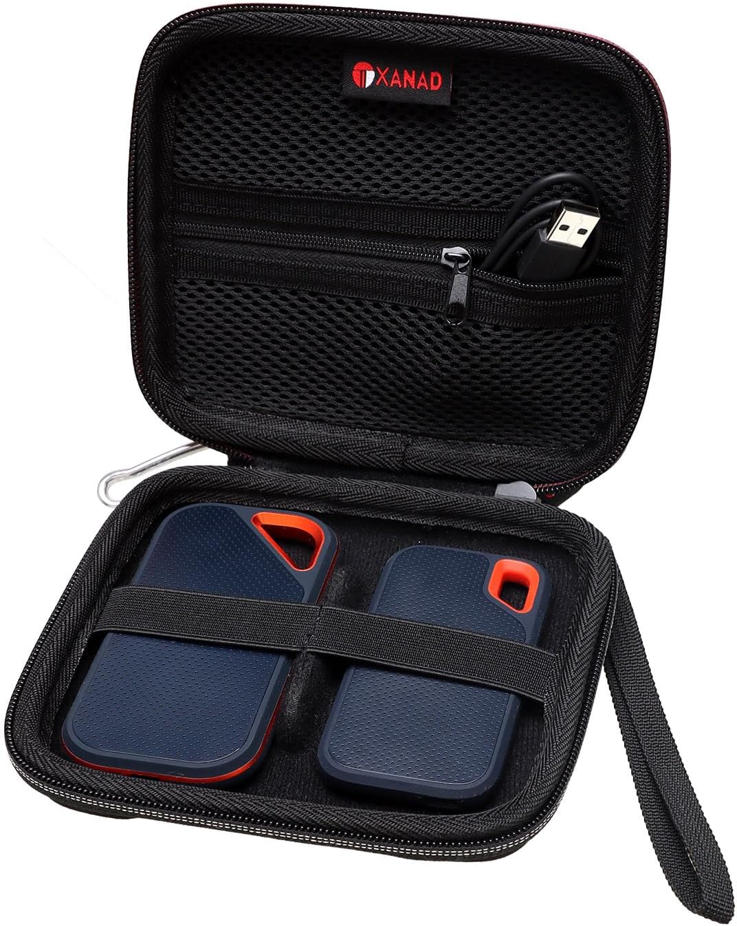 Protective Case for Sandisk/Samsung SSDs - Black