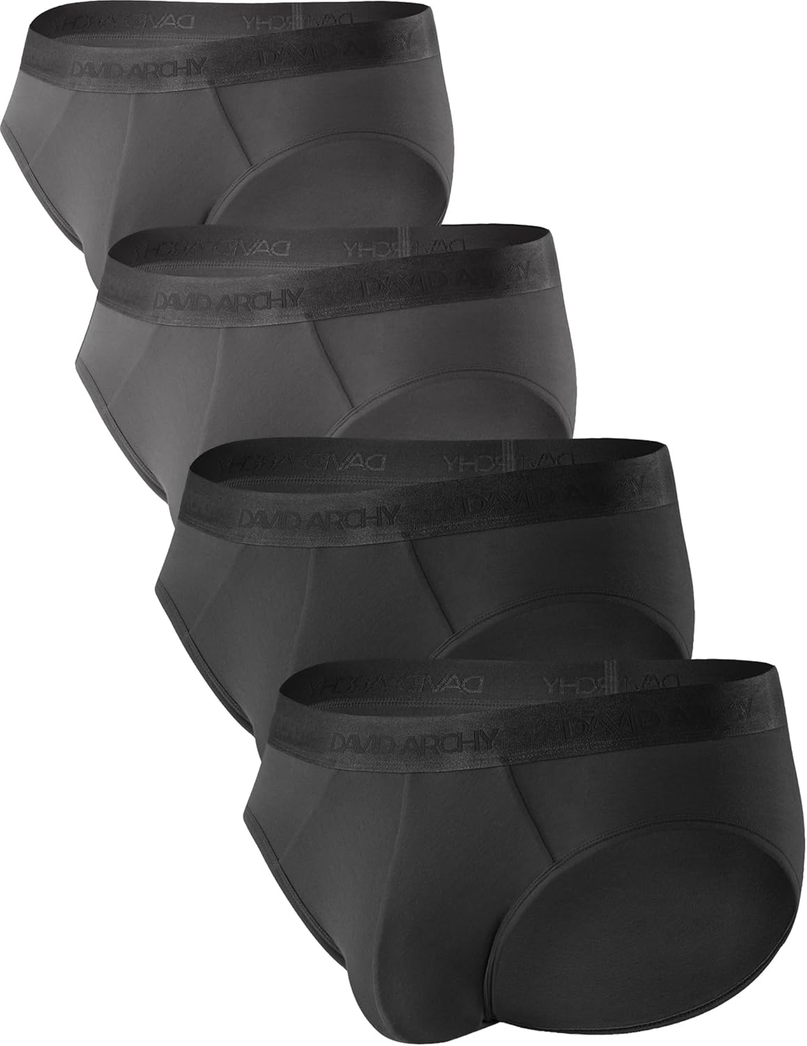 Comfortable Modal Men's Briefs with Ergonomic Pouch Design