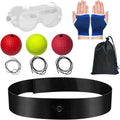 Boxing Reflex Ball Headband Set for Beginners - Wearable Speed Trainer