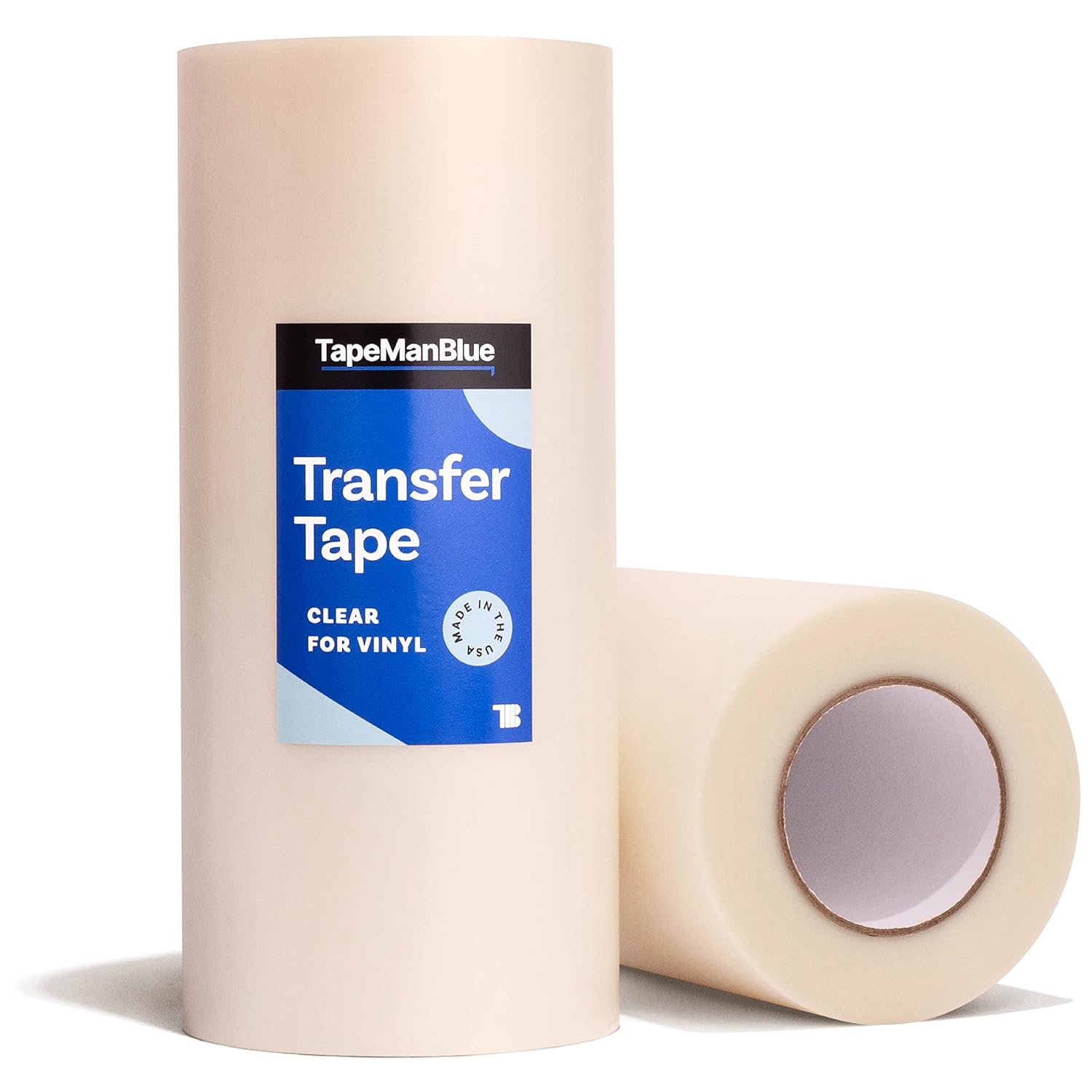 12 in x 300 ft Clear Transfer Tape for Vinyl Crafts and Decals