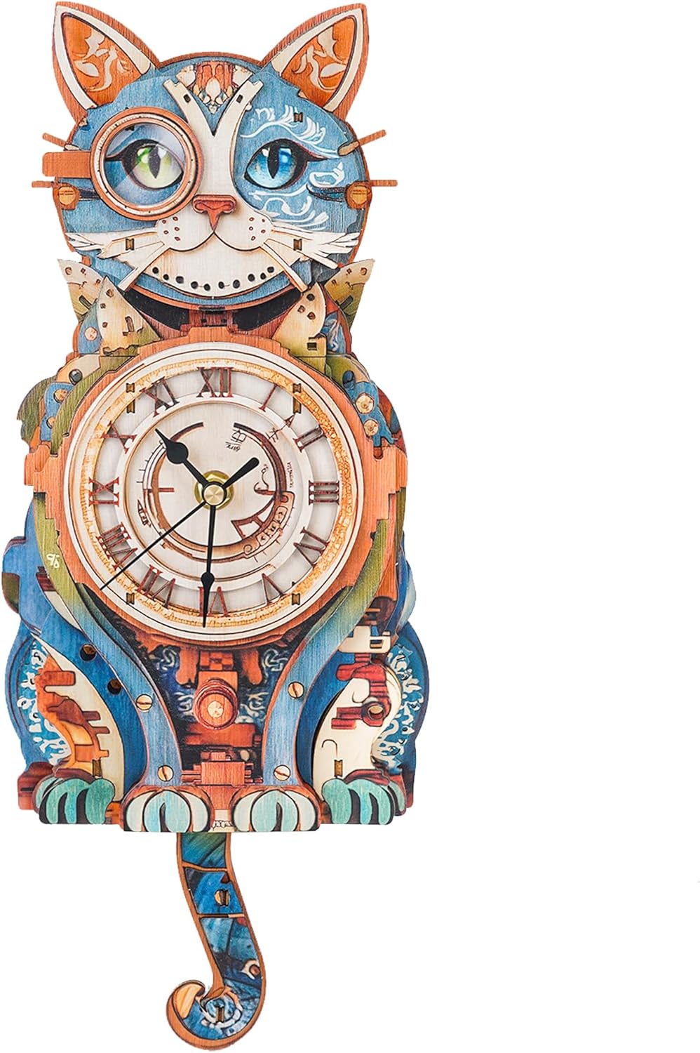3D Puzzles for Adults Mechanical DIY Pendulum Clock Kit