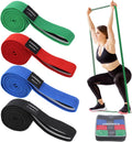Fabric Resistance Bands for Working Out - Long 4-Level Set