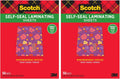 Scotch Laminating Sheets 9 in x 12 in Letter Size - No Machine Needed