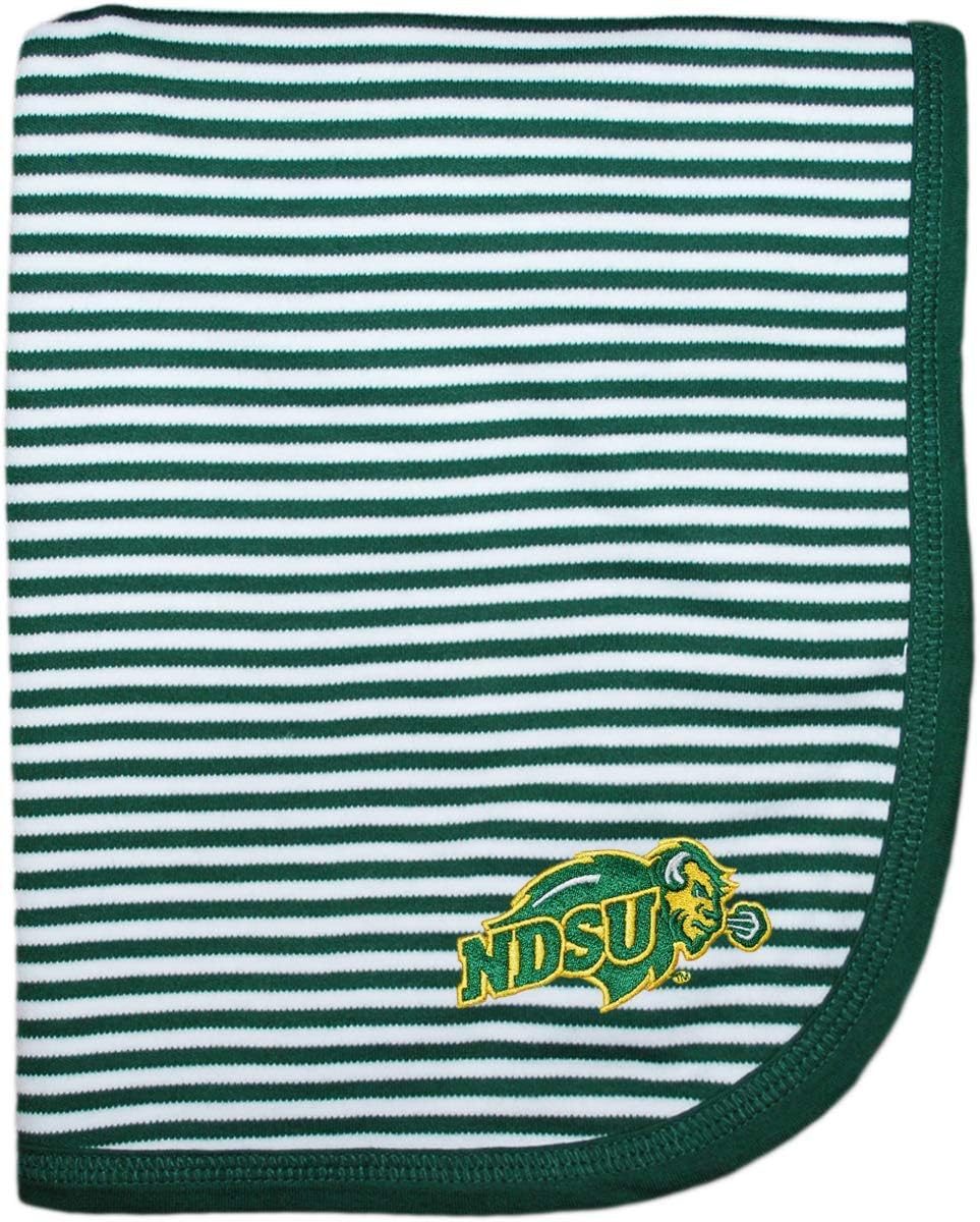 NDSU Bison Striped Baby and Toddler Blanket for Comfort