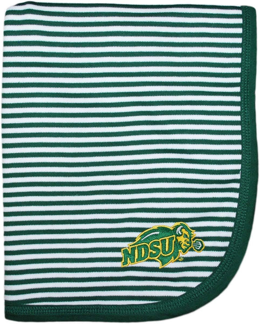 NDSU Bison Striped Baby and Toddler Blanket for Comfort