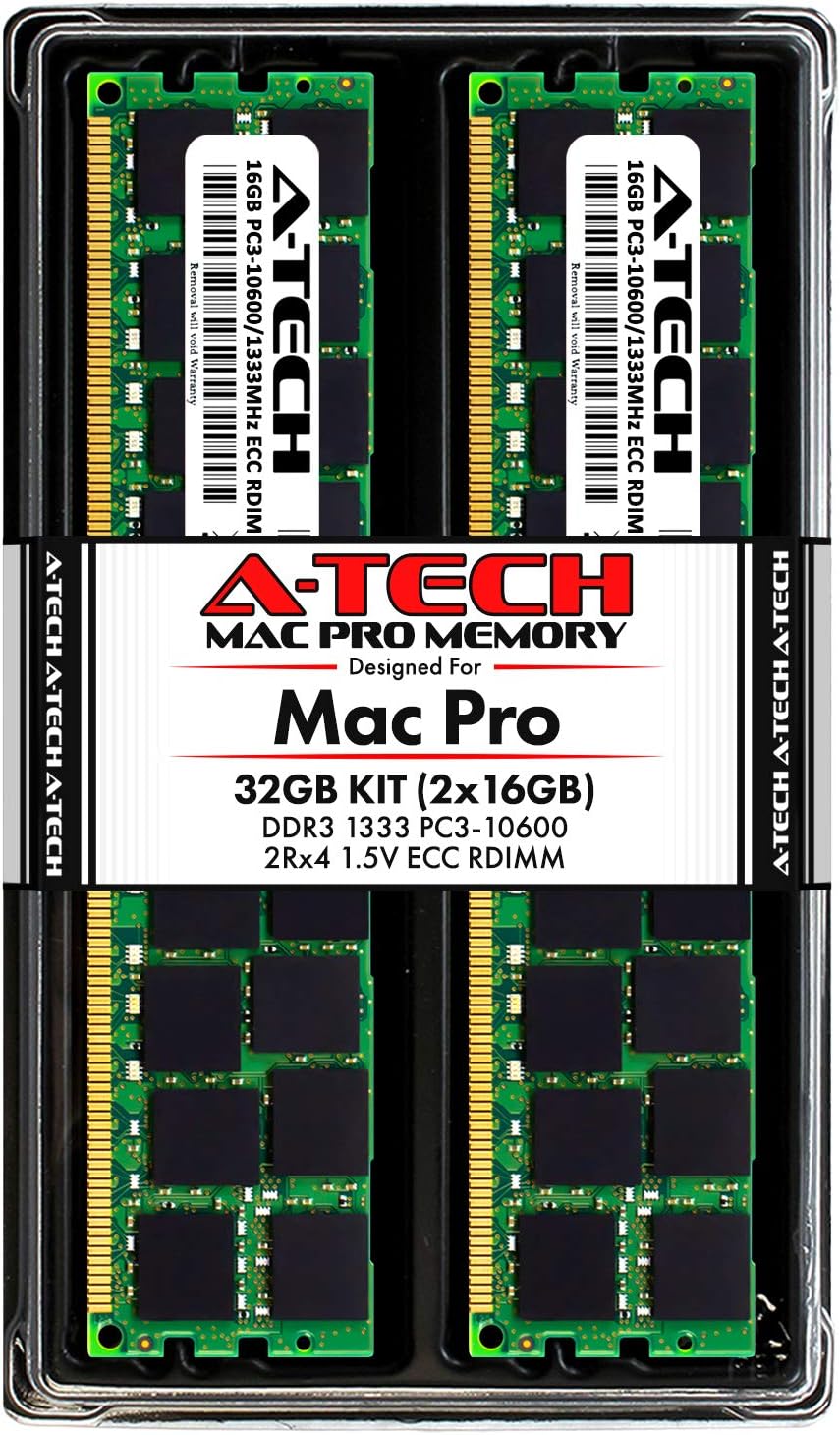 32GB ECC RDIMM Memory Upgrade for Mac Pro Mid 2010 & 2012
