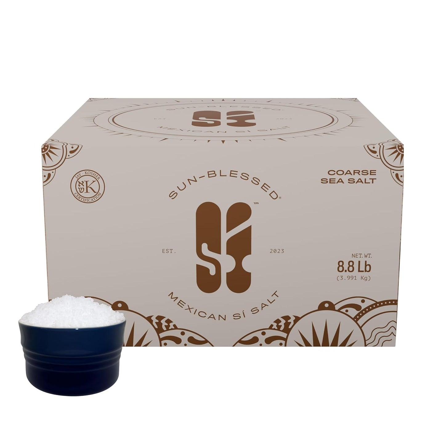 Si Salt Coarse Sea Salt from Colima - Unrefined Hand Harvested