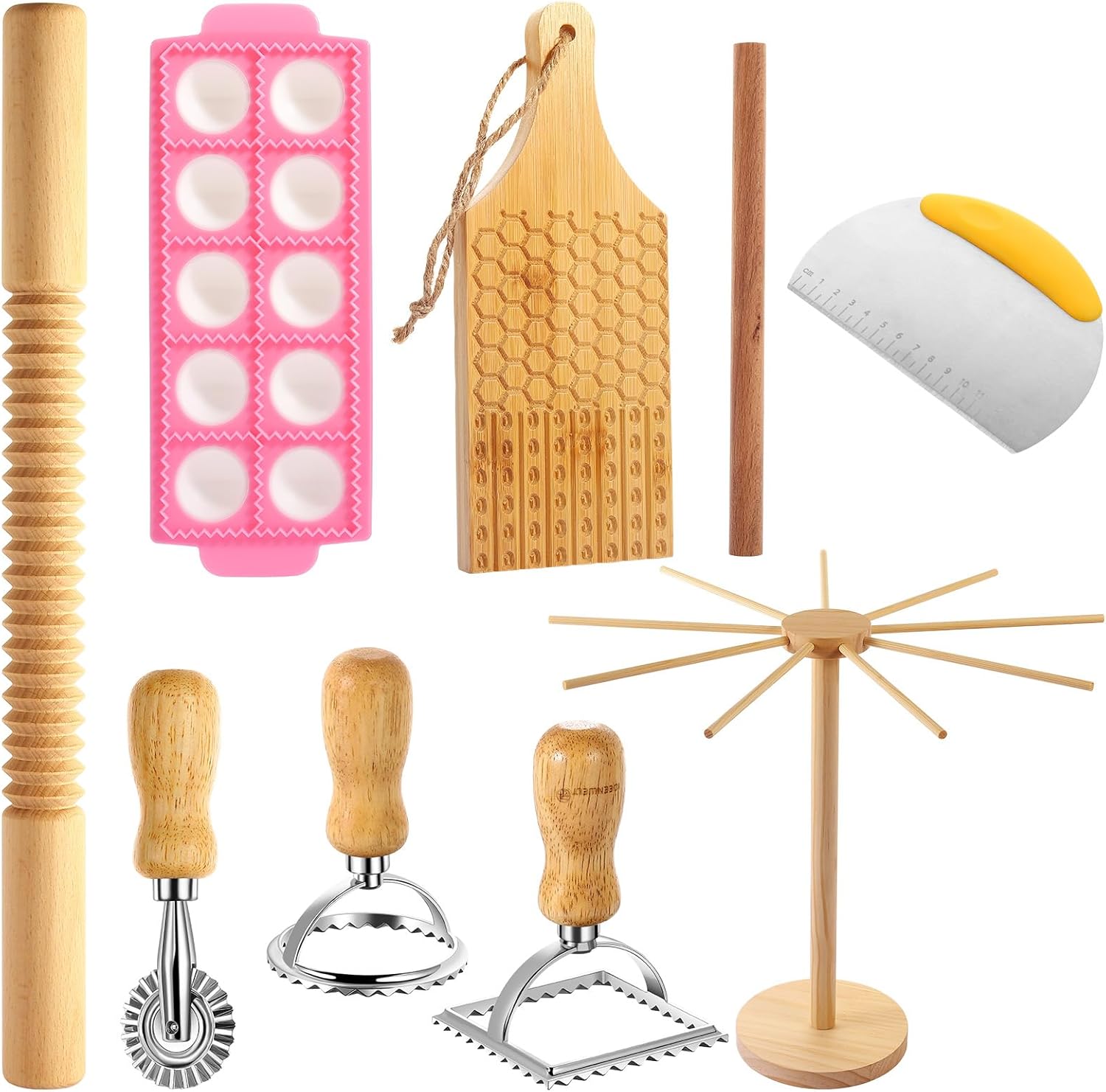 9PCS Pasta Maker Set: Effortlessly Create Homemade Pasta