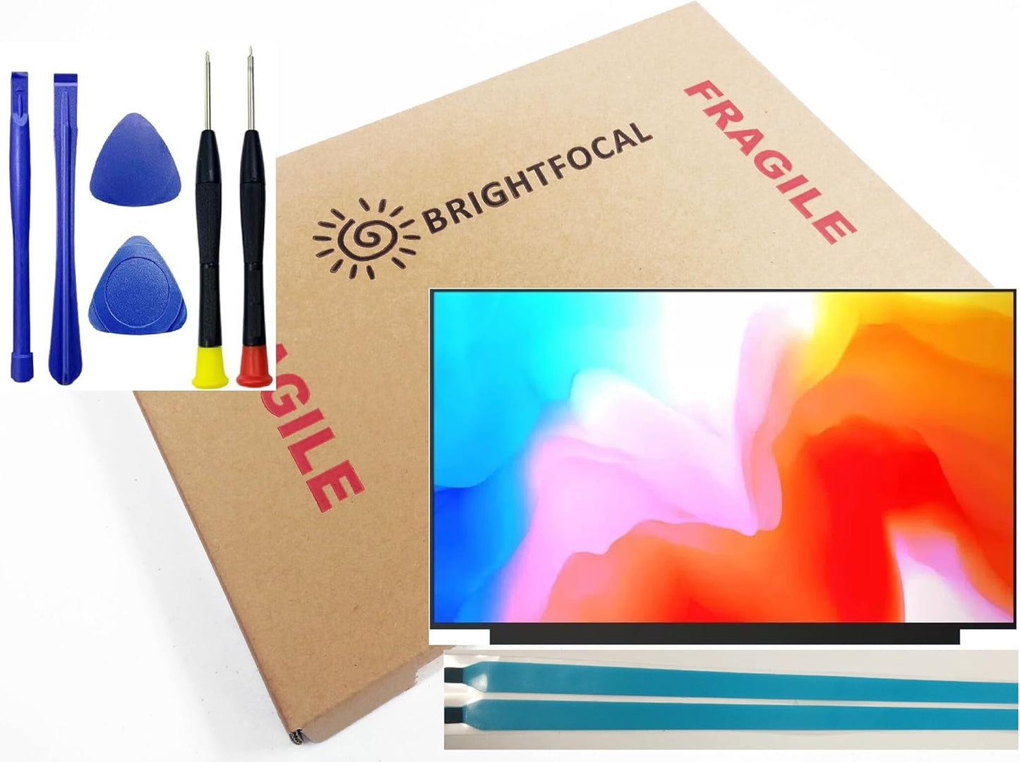 BRIGHTFOCAL New Screen Replacement for NT140WHM-N34 HD Display