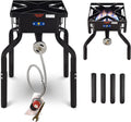 ARC 200,000BTU Propane Burner Camp Stove - High-Pressure Outdoor