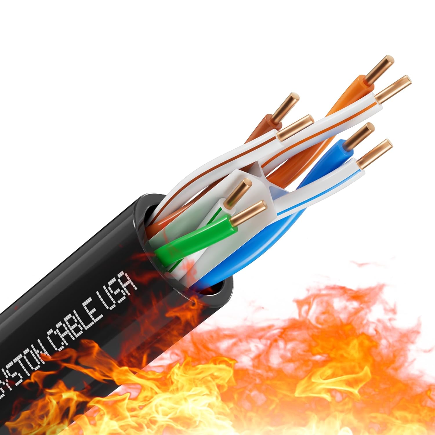 Cat6e Ethernet Cable 120 FT 600MHz for High-Speed Networking