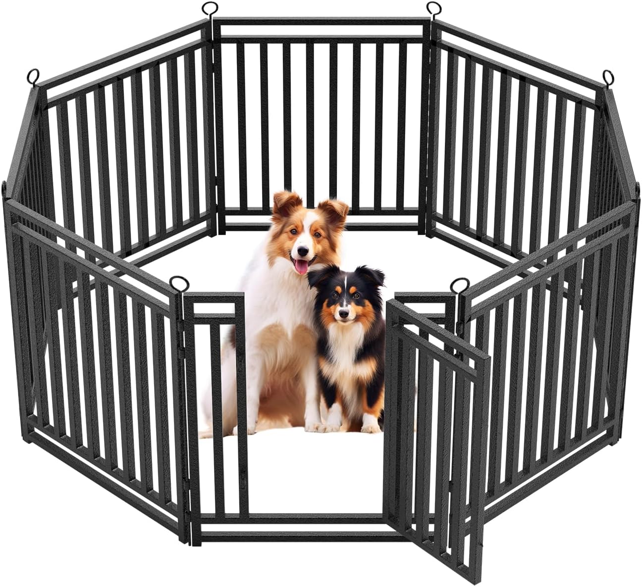 Dog Fence Outdoor Indoor Playpen for Large Medium Small Dogs