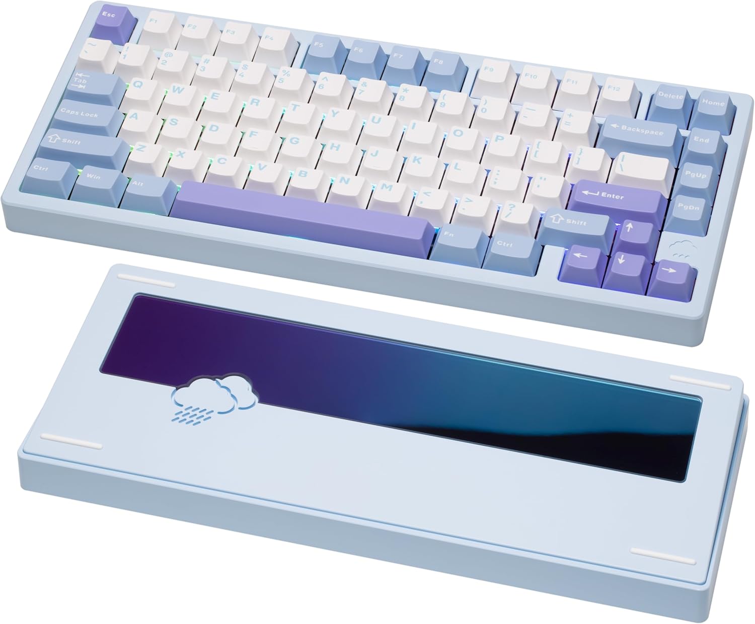 WOBKEY Rainy 75 Mechanical Keyboard - Superior Acoustics